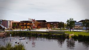 Aston Hills Mount Barker Central Lake Concept Art Lakes