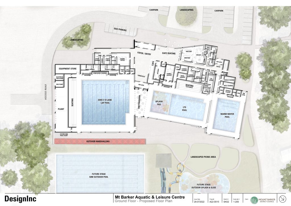 Detailed designs revealed for new Aquatic Centre | Aston Hills